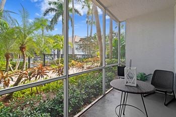 Balcony and patio
